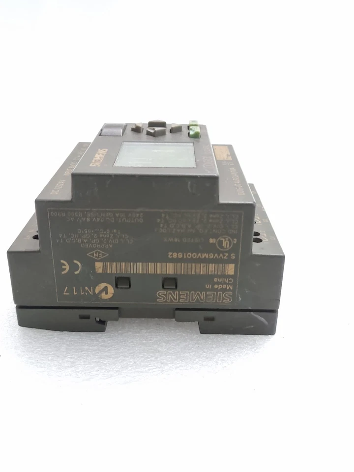 *USED WORKING* SIEMENS 6ED1052-1MD00-0BA5 LOGO 12/24RC DC12/24V 6ED10521MD000BA5